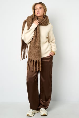 Winterschals Einfarbig Lässig Polyester Alltag h5 Bild3